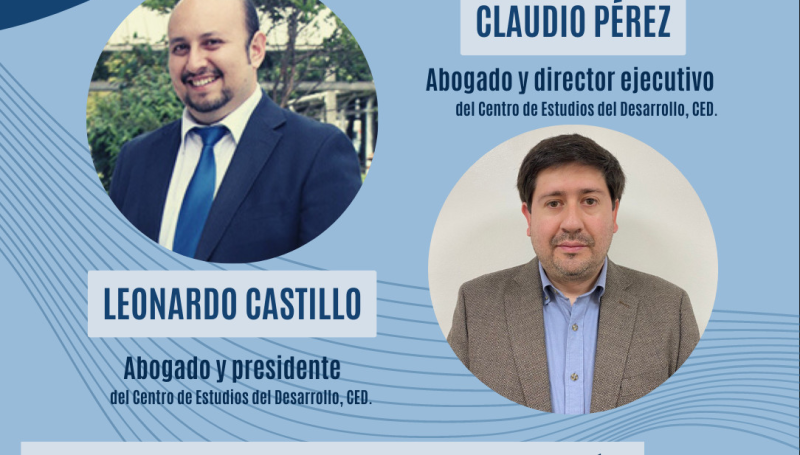 Leonardo Castillo y Claudio Pérez think tanks en la discusión constitucional